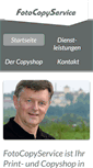 Mobile Screenshot of fotocopyservice.de